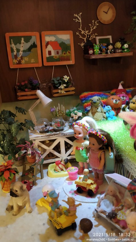 Полка на кухне — Домашние коллекции кукол: фото собраний