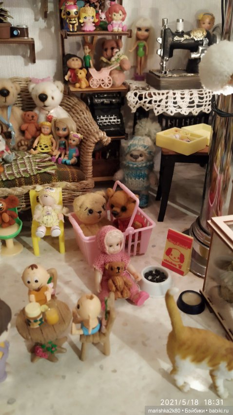 Полка на кухне — Домашние коллекции кукол: фото собраний