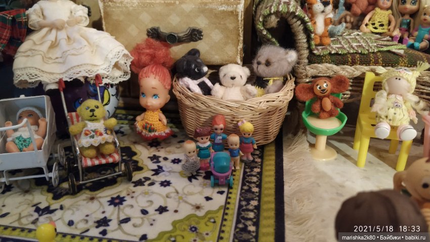 Полка на кухне — Домашние коллекции кукол: фото собраний