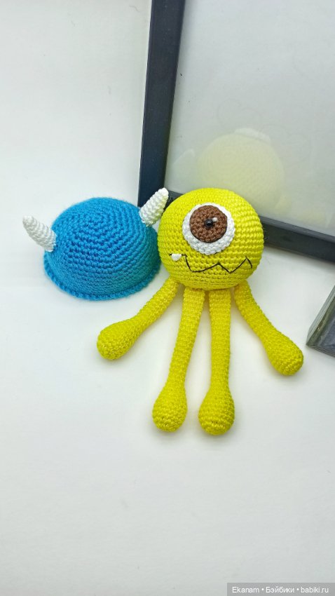 Мы веселые медузы — Вязаные игрушки и амигуруми: крючком (фото 8)