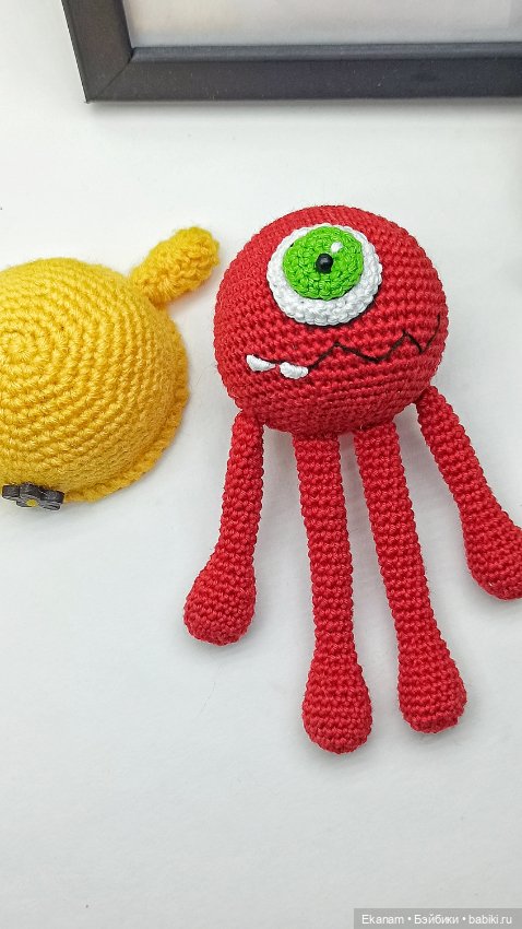 Мы веселые медузы — Вязаные игрушки и амигуруми: крючком (фото 2)