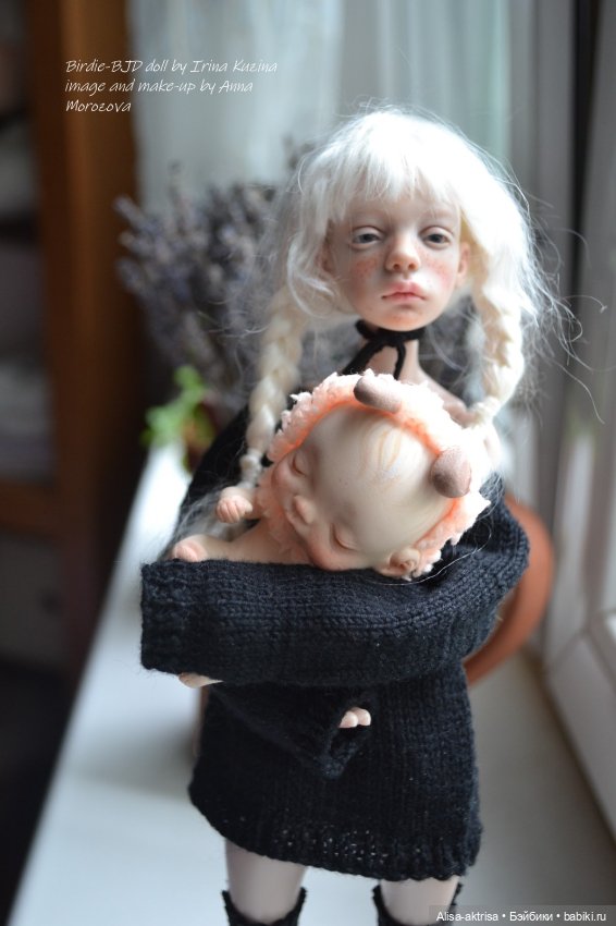 Лора-Птичка и ее младенчик от Ирреалдоллов (фото 8)