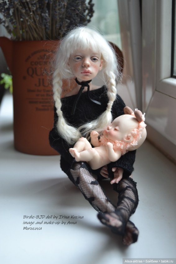 Лора-Птичка и ее младенчик от Ирреалдоллов