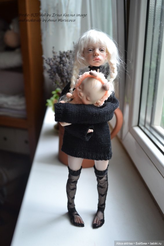 Лора-Птичка и ее младенчик от Ирреалдоллов (фото 7)