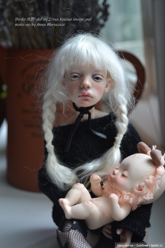 Лора-Птичка и ее младенчик от Ирреалдоллов