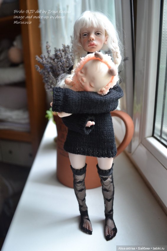 Лора-Птичка и ее младенчик от Ирреалдоллов (фото 5)