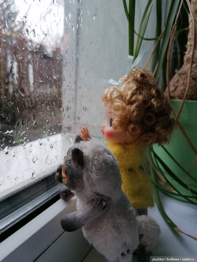 Малышка с золотыми кудряшками. Куколка mini cherry от PeachFace (фото 4)