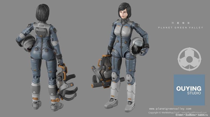 Plant Green Valley 1:18 фигурки от OUYING STUDIO