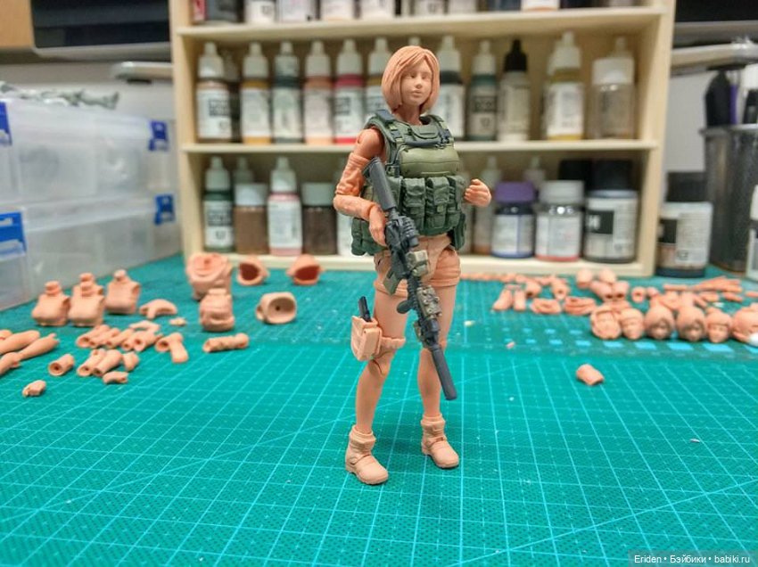 Plant Green Valley 1:18 фигурки от OUYING STUDIO (фото 3)