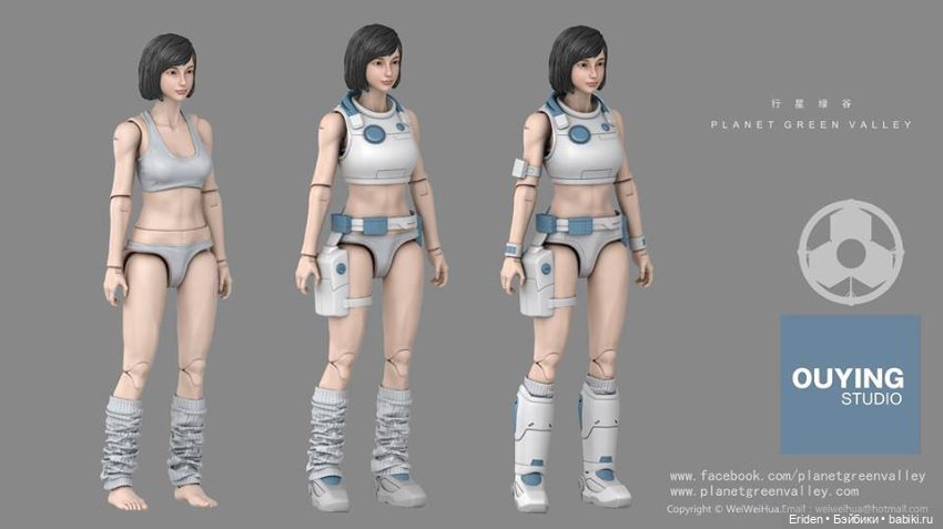 Plant Green Valley 1:18 фигурки от OUYING STUDIO