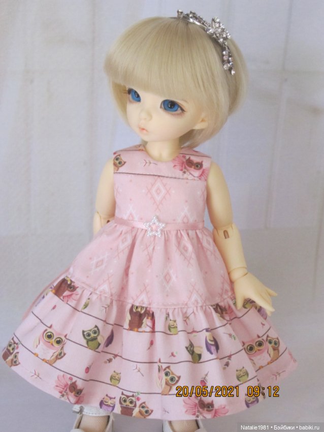 "Совушки" - новое платье Натки. Литлфи Анте Эльф