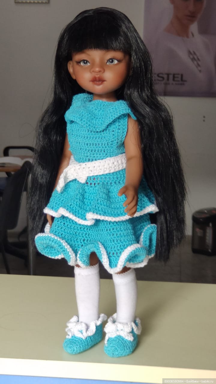 Паолка ООАК — ООАК Paola Reina (Паола Рейна) и испанских кукол: перерисовка (фото 7)