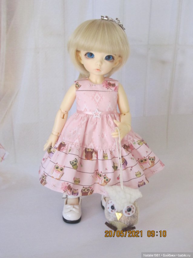 "Совушки" - новое платье Натки. Литлфи Анте Эльф (фото 8)