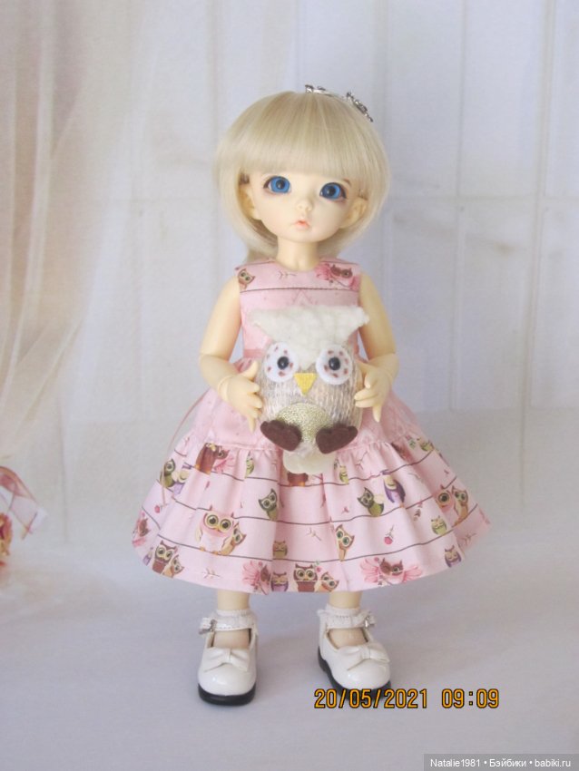 "Совушки" - новое платье Натки. Литлфи Анте Эльф (фото 7)