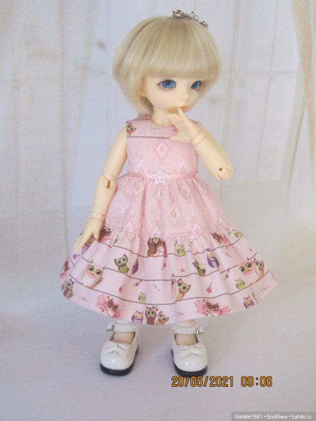"Совушки" - новое платье Натки. Литлфи Анте Эльф (фото 3)