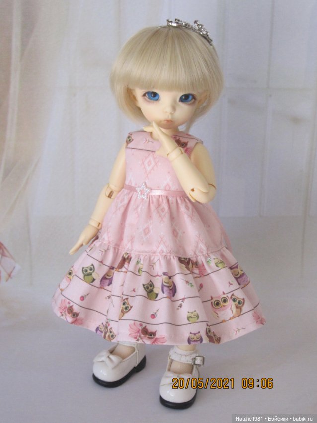 "Совушки" - новое платье Натки. Литлфи Анте Эльф (фото 2)