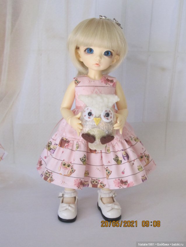 "Совушки" - новое платье Натки. Литлфи Анте Эльф (фото 5)