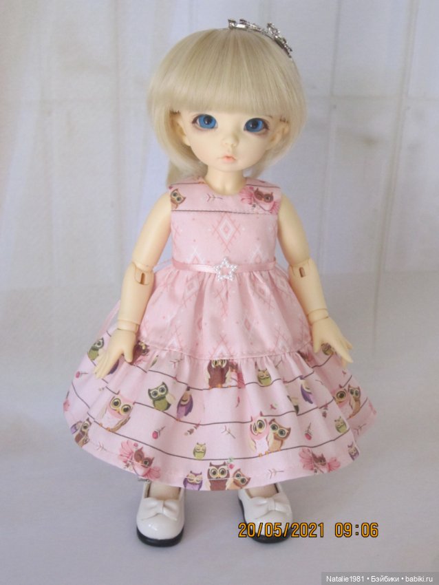 "Совушки" - новое платье Натки. Литлфи Анте Эльф