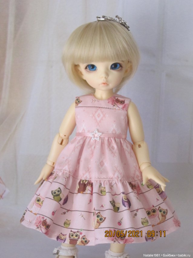 "Совушки" - новое платье Натки. Литлфи Анте Эльф