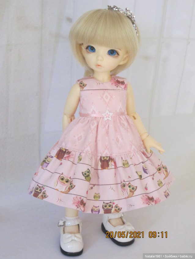 "Совушки" - новое платье Натки. Литлфи Анте Эльф