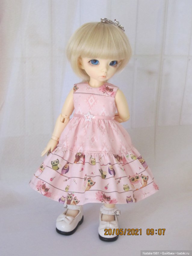 "Совушки" - новое платье Натки. Литлфи Анте Эльф (фото 4)