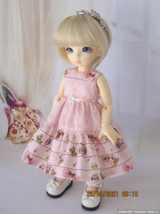 "Совушки" - новое платье Натки. Литлфи Анте Эльф (фото 9)
