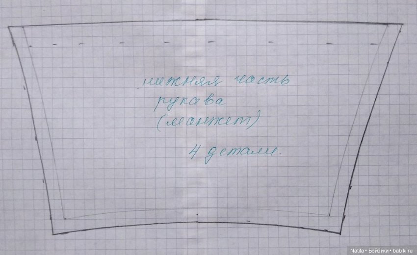 Выкройка фабричного платья для Нины (кругозор) (фото 4)