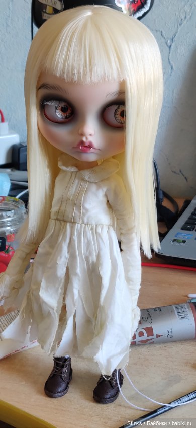 Бабайка. В процессе — ООАК и репейнт игровых кукол: Bratz (фото 5)