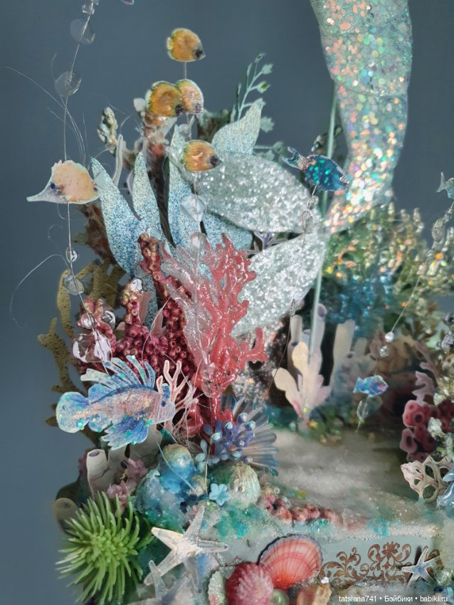 Бумажная Русалочка Полины Инякиной (фото 5)