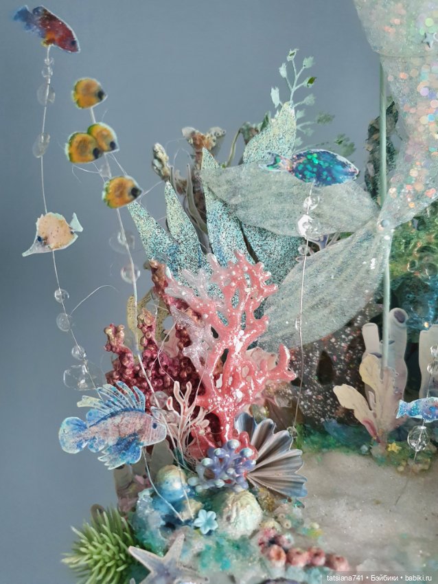 Бумажная Русалочка Полины Инякиной (фото 2)