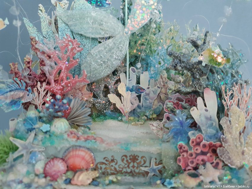 Бумажная Русалочка Полины Инякиной (фото 6)