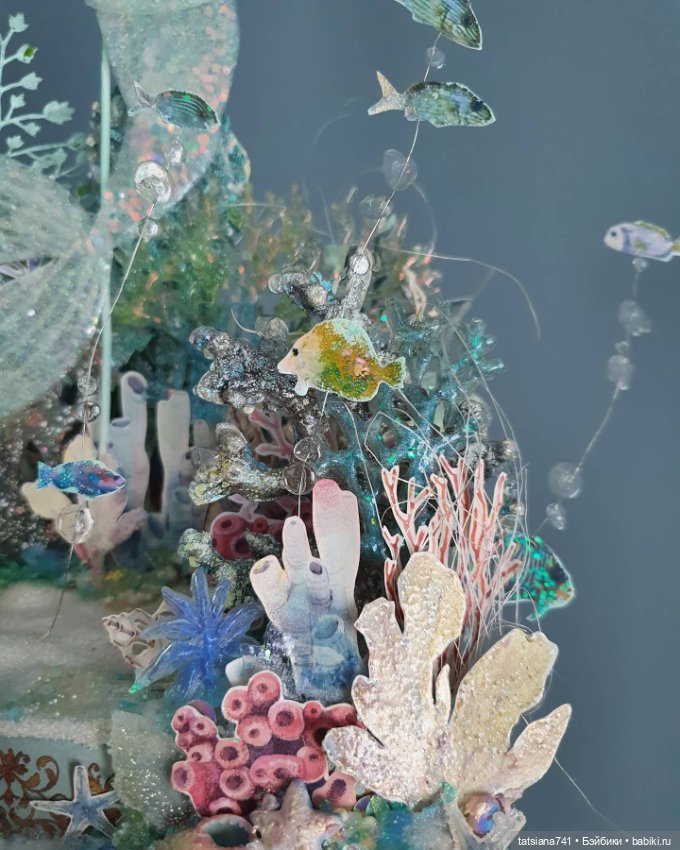 Бумажная Русалочка Полины Инякиной (фото 10)