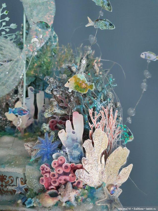 Бумажная Русалочка Полины Инякиной (фото 7)