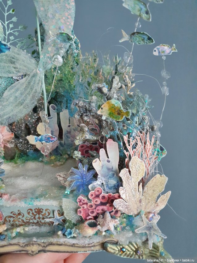 Бумажная Русалочка Полины Инякиной