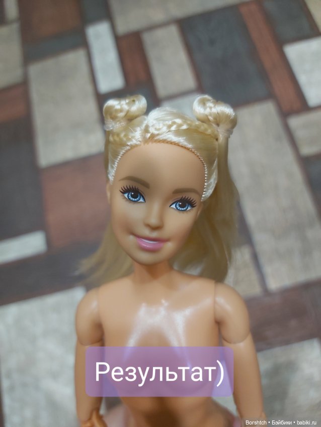 Прическа "Гульки" для кукол с боковым пробором (фото 9)