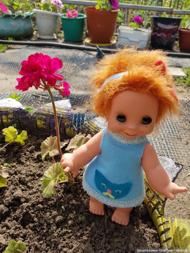 Как хорошо на даче — Винтажные куклы ГДР (Немки): Бигги (фото 6)