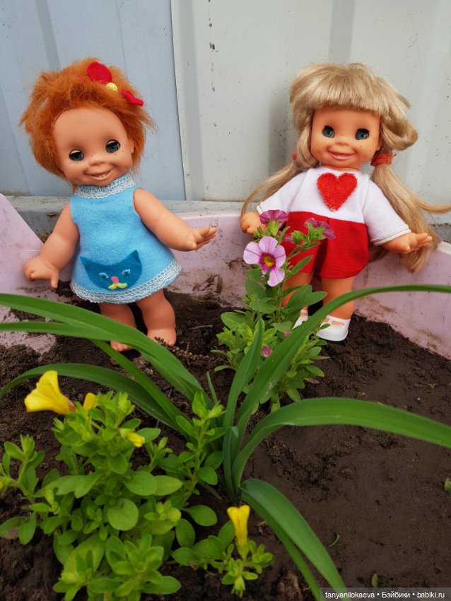 Как хорошо на даче — Винтажные куклы ГДР (Немки): Бигги