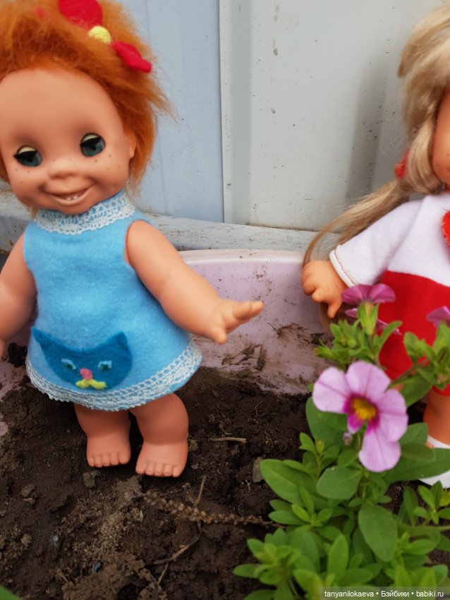Как хорошо на даче — Винтажные куклы ГДР (Немки): Бигги