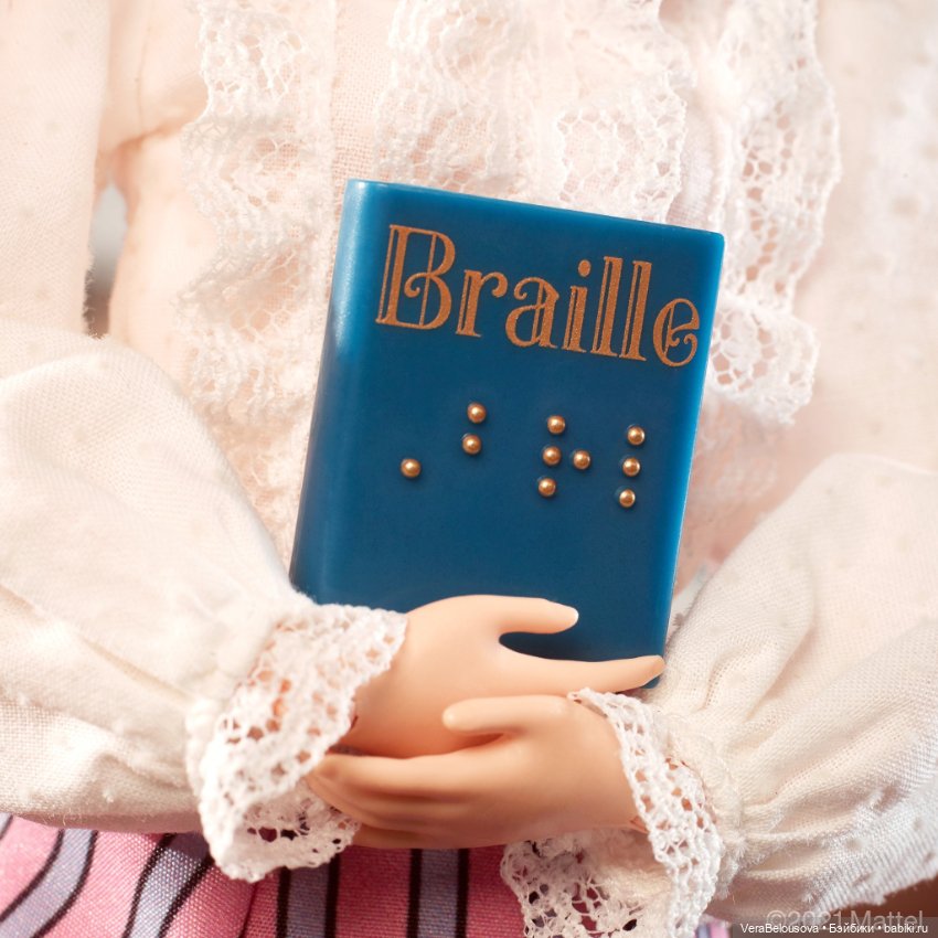 MATTEL, Inspiring Women Series — Helen Keller Barbie Doll 2021 (фото 3)