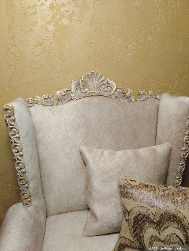 Английское кресло — Авторские игрушки из разных материалов: синельная проволока (фото 4)