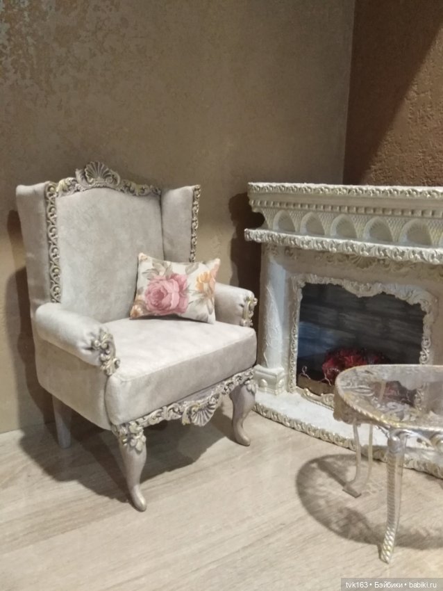 Английское кресло — Авторские игрушки из разных материалов: синельная проволока (фото 6)