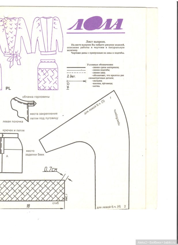 Старые журналы по рукоделию для кукол Барби ЛОЛА 1.1993