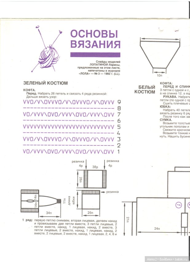 Старые журналы по рукоделию для кукол Барби ЛОЛА 1.1993