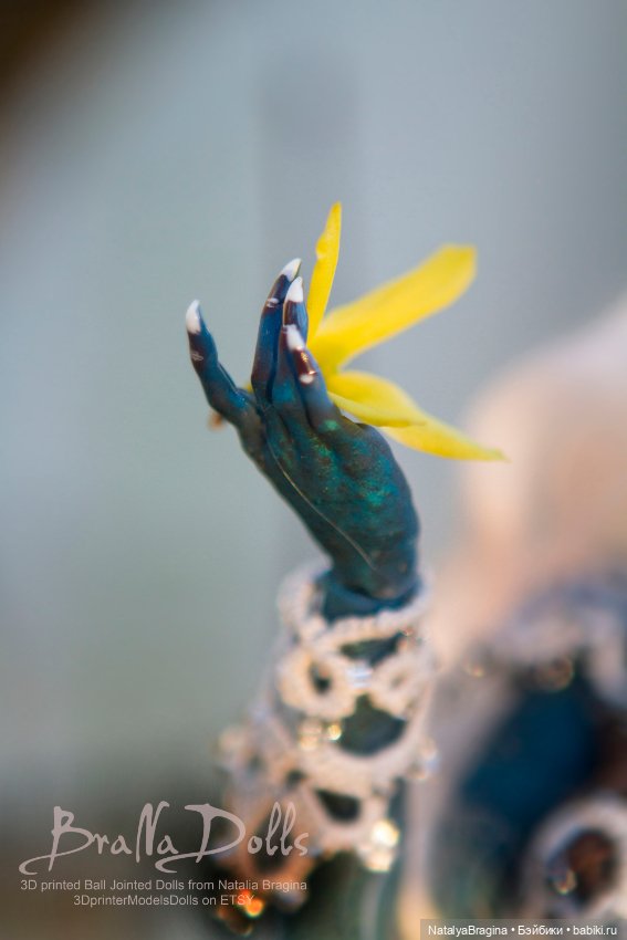 Dark Elf Mage BJD — Авторские шарнирные куклы своими руками: лепка (фото 2)