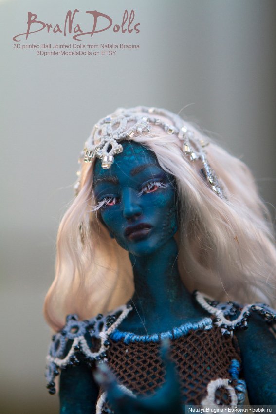 Dark Elf Mage BJD — Авторские шарнирные куклы своими руками: лепка (фото 10)