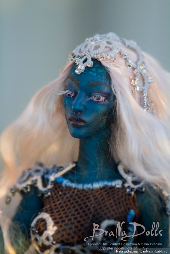 Dark Elf Mage BJD — Авторские шарнирные куклы своими руками: лепка (фото 4)