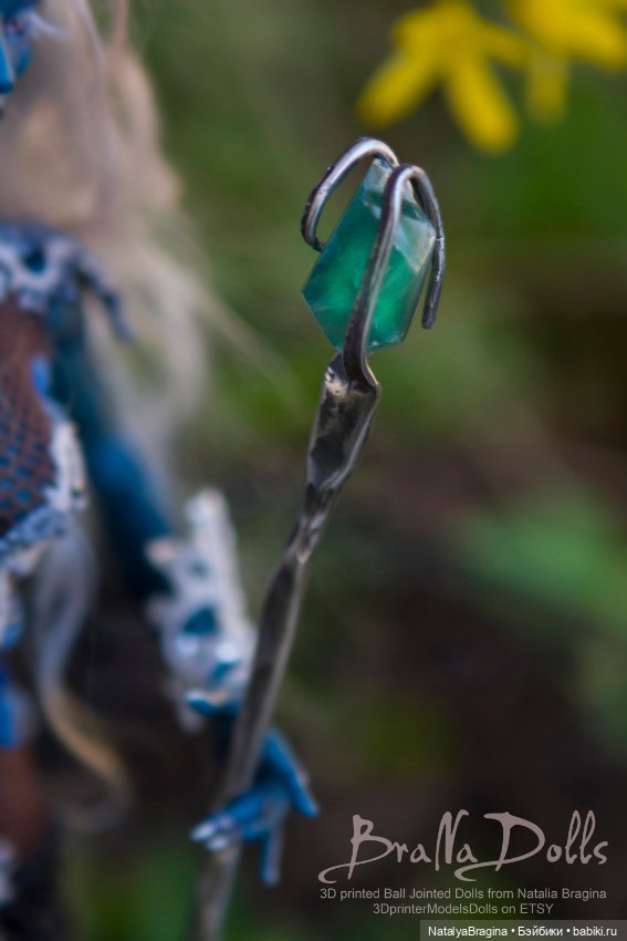 Dark Elf Mage BJD — Авторские шарнирные куклы своими руками: лепка