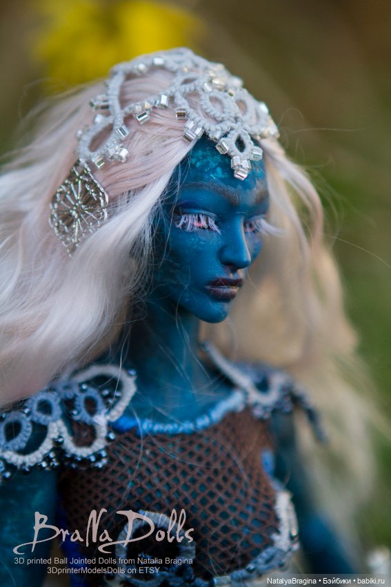 Dark Elf Mage BJD — Авторские шарнирные куклы своими руками: лепка
