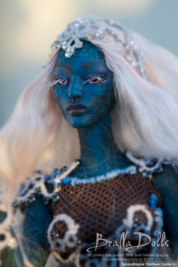 Dark Elf Mage BJD — Авторские шарнирные куклы своими руками: лепка