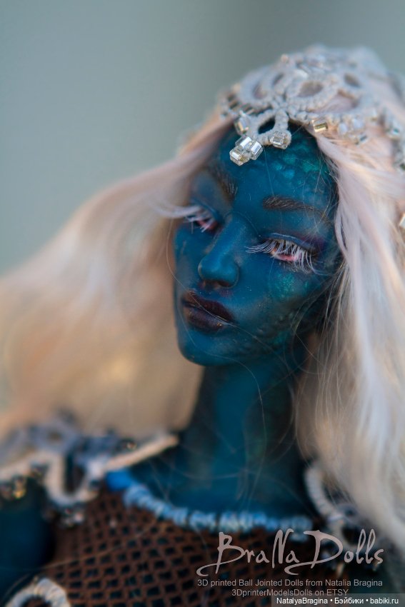 Dark Elf Mage BJD — Авторские шарнирные куклы своими руками: лепка (фото 3)